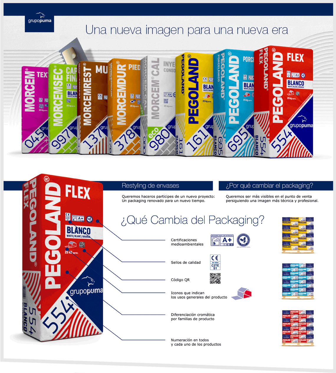 Cambiamos el diseño de nuestros envases