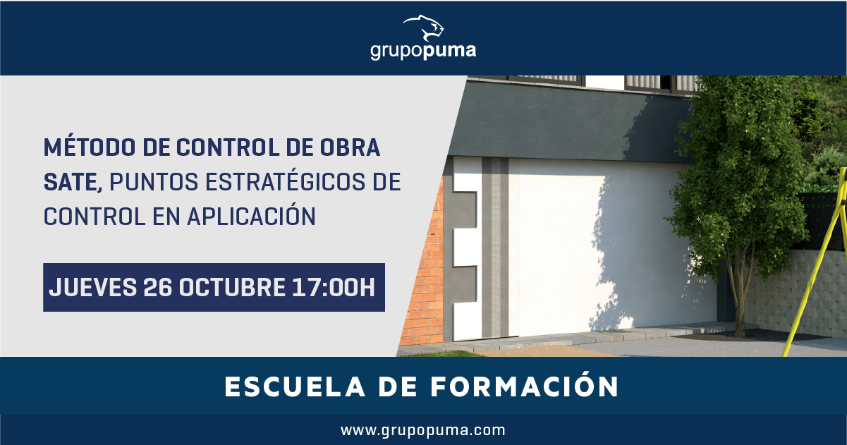 ➡ Método de control de obra de SATE: puntos estratégicos de control en la aplicación para evitar futuras posibles patologías.