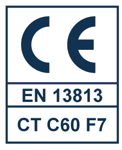 EN 13813-CT C60 F7