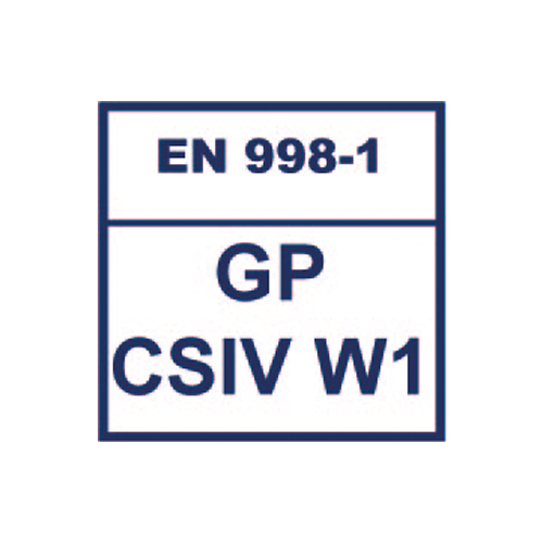 EN 998-1 GP CSIV W1 -Costa Rica