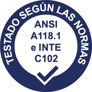 ANSI A118.1 e INTE C102