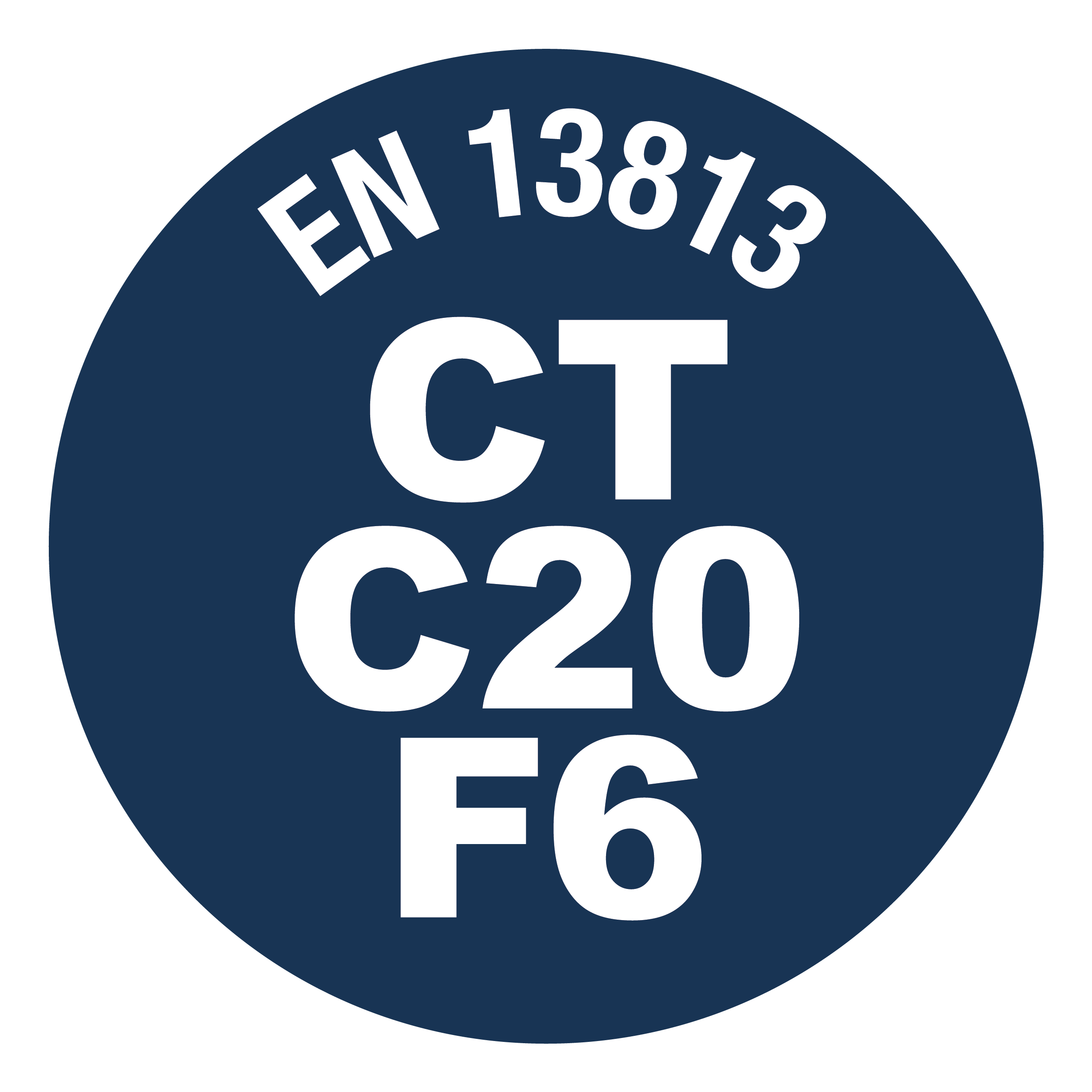 EAU EN13813 CT C20 F6