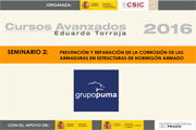 Grupo Puma en los cursos avanzados Eduardo Torroja 2016