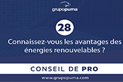 CONSEIL DE PRO 28: Connaissez-vous les avantages des énergies renouvelables ?