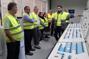 Visita del Colegio de Aparejadores de Alicante
