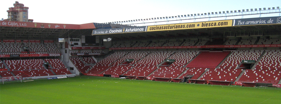 Refuerzo estructural de las gradas en el estadio EL MOLINÓN (Gijón)