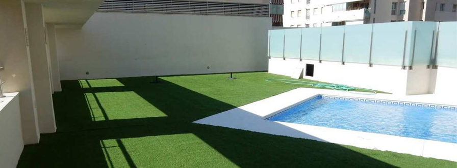 Application du système Morcemlite pour la remise en état du revêtement de sol (Teatinos-Málaga)