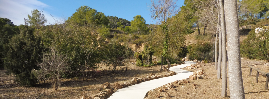 Execution of Territory Pavements of the Villa María Park (Almería)