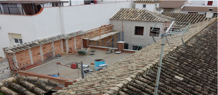 Rehabilitación de vivienda unifamiliar entre medianeras en Castro del Río (Córdoba) 