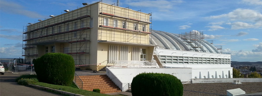 Reparación de la estructura y pintura de la Central I de la ETAP de Villa Azul