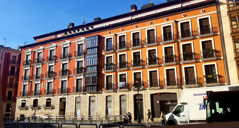 Rehabilitación de edificio en Logroño