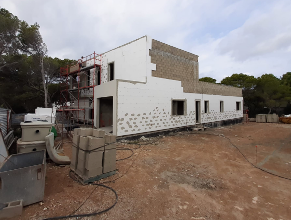 House with WalAce External Thermal Insulation - Ibiza (Spain)